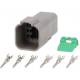 Mufa conector priza, mama cu 6 pini-tata, Deutsch, kit S-DT04-6P Mufa conector priza, mama cu 6 pini-tata, Deutsch, kit S-DT04-6P