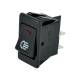 Intrerupator basculant cu LED, 12V 35A, proiector, ASW