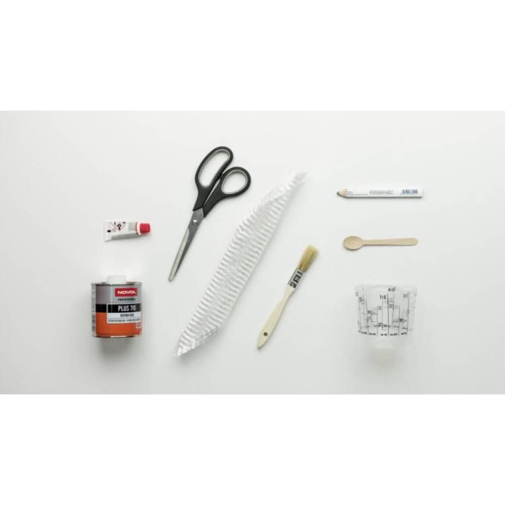 Set de reparatii cu fibra de sticla PLUS 710 NOVOL 36101