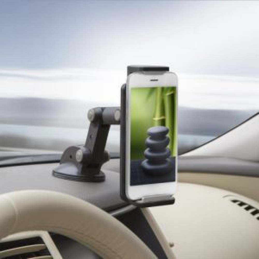 Suport universal, telefon,tableta, ajustabil 12-18cm, ventuza nano MNC 55029GY/OR