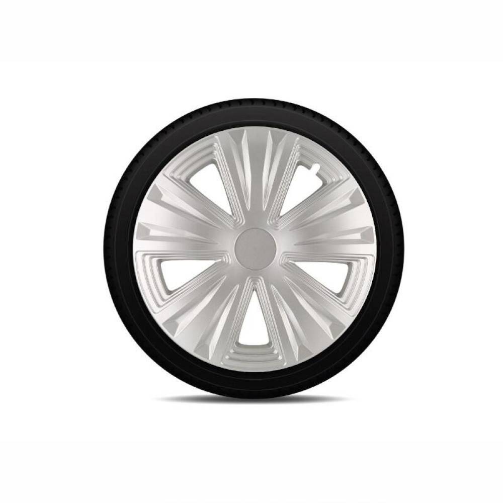 Set 4 capace roti 16inch, Glory, argintiu, Jestic