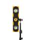 Proiector LED 1200lm cu acumulator si intensitate si focalizare reglabile Phenom 18649