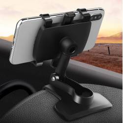 Suport telefon fixare cu clips pe bord, parasolar, oglinda, birou YTP-11