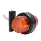 Lampa gabarit cu brat 105 (fi60), Old School, 18 LED-uri Neon, galben-rosu, FR 0118 Formplas