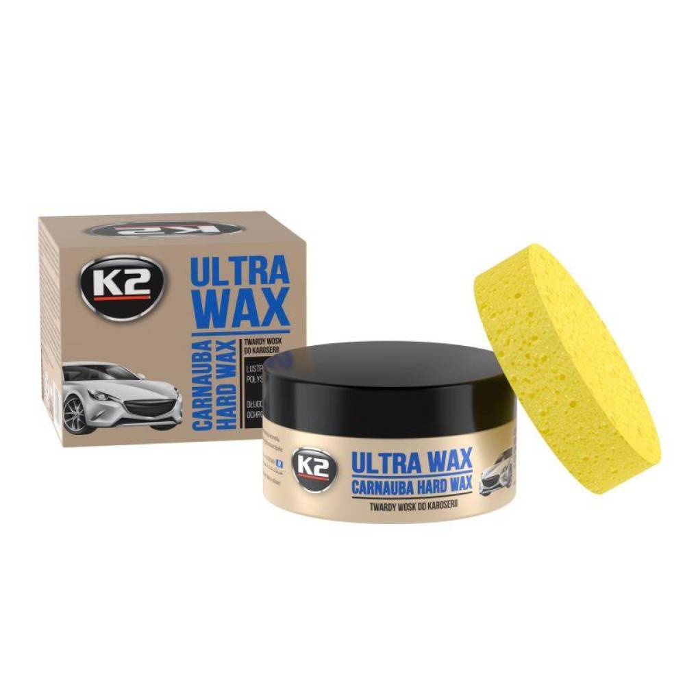 Ceara pasta polish lustruit caroserie, 250gr Ultra Wax K073 K2