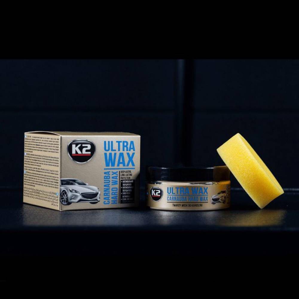 Ceara pasta polish lustruit caroserie, 250gr Ultra Wax K073 K2