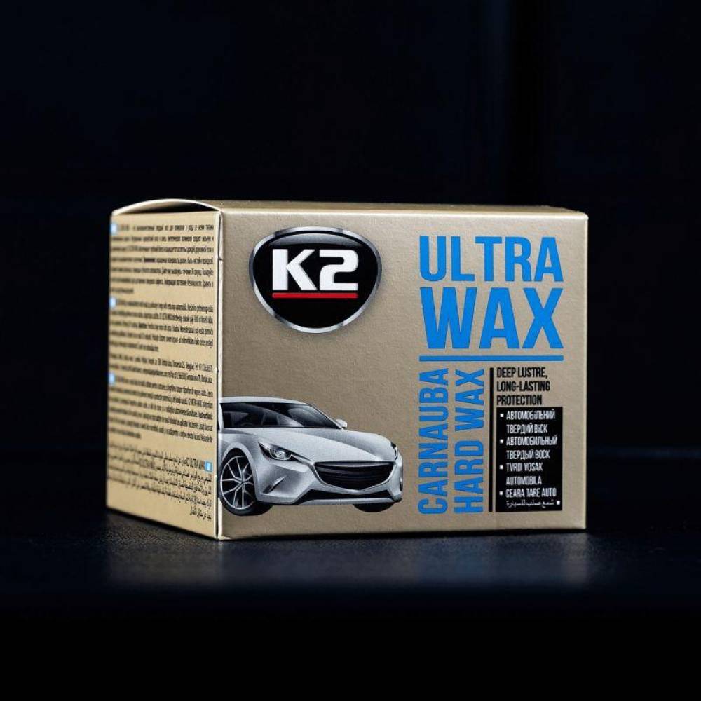 Ceara pasta polish lustruit caroserie, 250gr Ultra Wax K073 K2