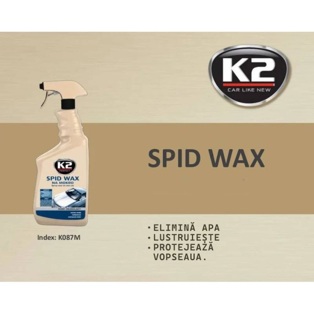 Ceara lichida cu pulverizator, 750ml, SPID WAX, K087M K2 K087