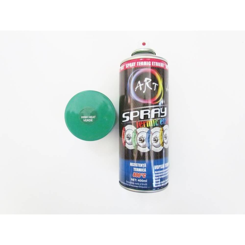 Spray vopsea temperaturi inalte Verde 400ml, High Heat TERMO BK83117 Spray vopsea temperaturi inalte Verde 400ml, High Heat TERMO BK83117