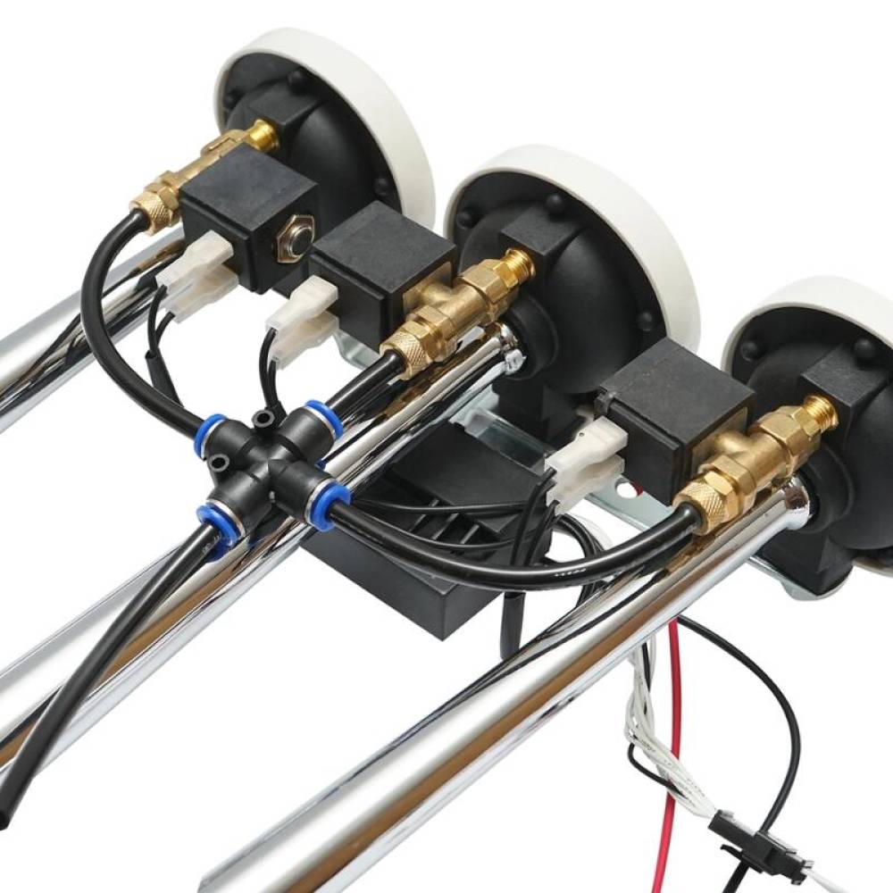 Claxon 24V, pe aer, 3 pipe, 6 melodii, 79879 
