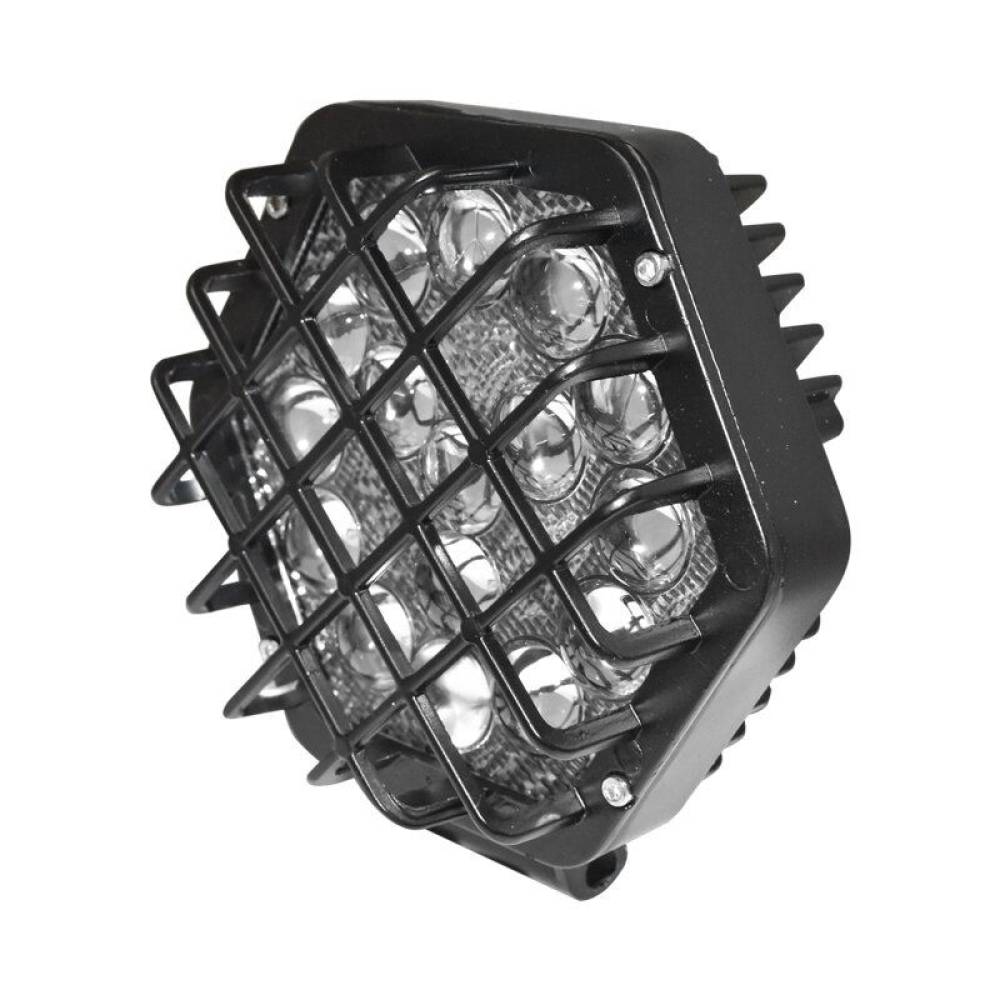 Proiector lucru 138x120, 16 LED-uri, 10-30V, 48W, 3400lm, cu grilaj, TT.13248S