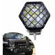 Proiector lucru 138x120, 16 LED-uri, 10-30V, 48W, 3400lm, cu grilaj, TT.13248S