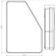 Lampa stop 146x210, 6 functii, ceata, mers inapoi, triunghi, cablu 1m, stanga, FT-277 L Fristom