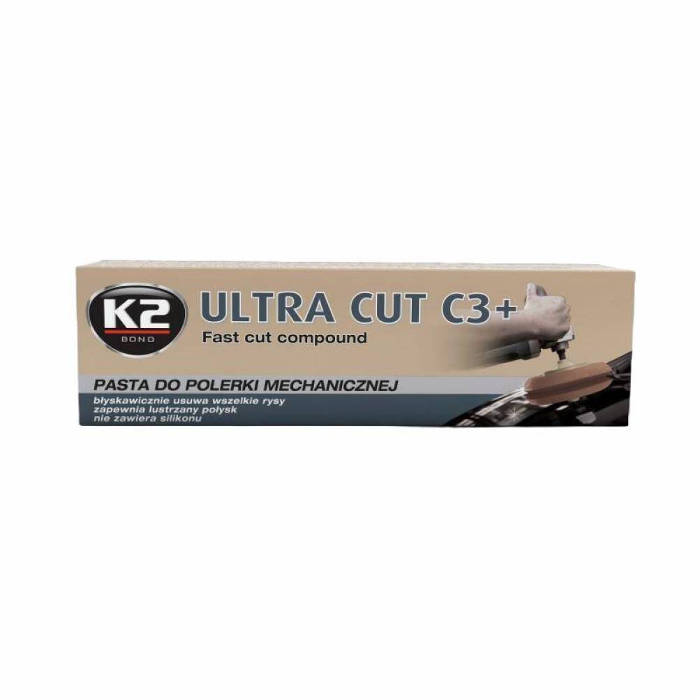 Pasta polish lustruit caroseria Ultra Cut C3+, 100gr,  K2 L001