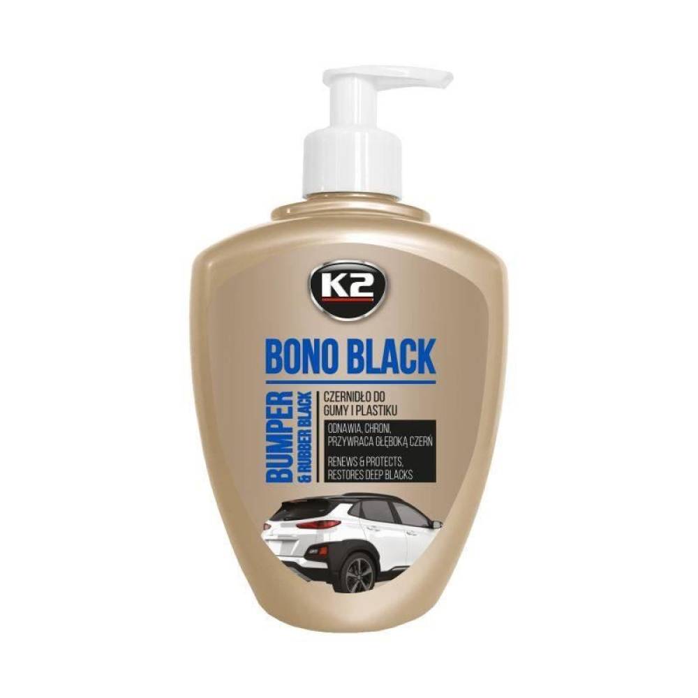 Solutie curatat, reinnoit, innegrit bari, cauciuc 500ml, K2 BONO BLACK K035