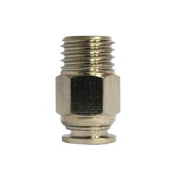 Cupla rapida mufa dreapta din metal fi 6mm cu surub M12, BK VB15 Cupla rapida mufa dreapta din metal fi 6mm cu surub M12, BK VB15