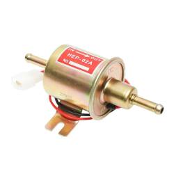 Pompa alimentare combustibil, benzina/motorina, 12V, fi8mm, cu filtru, HEP-02A SR76