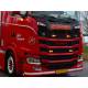 Lampa gabarit, semnalizare, 12V-24V, cu sticla dubla fumurie, pentru camion, tractor, excavator, masini agricole, FR0221 Formplas BK79009
