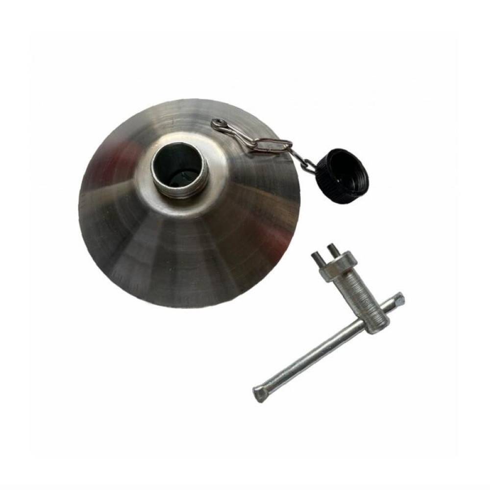 Buson rezervor cu antifurt fi60, conic, cu cheie trident si dop protectie, KWP049 