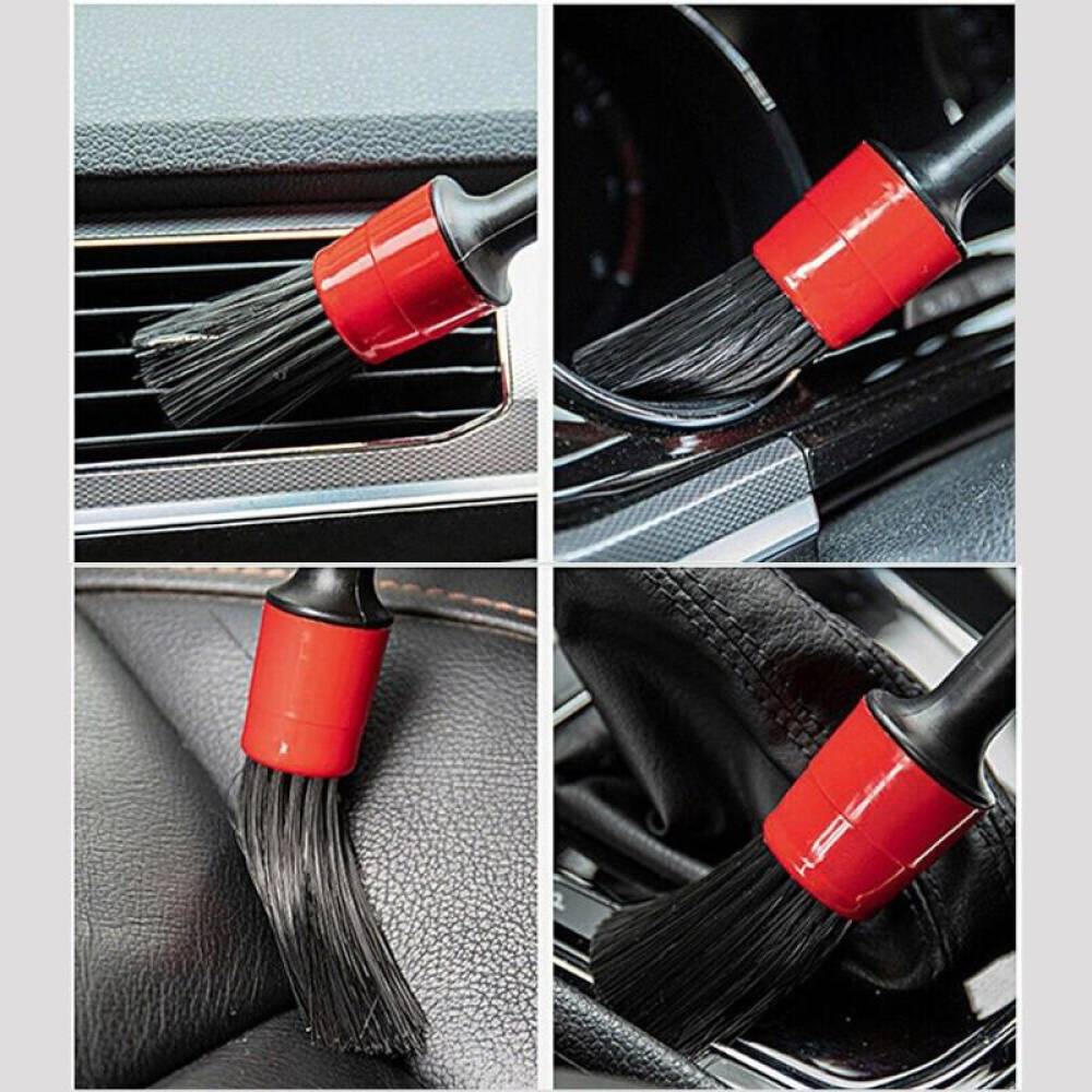 Set 5 pensule aspre, pentru detailing, interior-exterior, Hard AKC8103, 00465