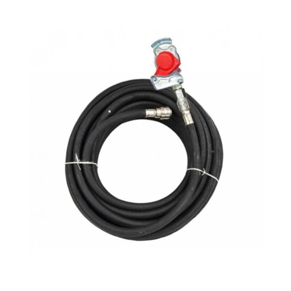 Furtun umflat roti 20m, 20 bar, cu cupla aer camion si mufa rapida, WDP023