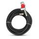 Furtun umflat roti 15m, 20 bar, cu cupla aer camion si mufa rapida, pistol fi 15mm, negru, B.A.M WDP027 Furtun umflat roti 15m, 20 bar, cu cupla aer camion si mufa rapida, pistol fi 15mm, negru, B.A.M WDP027