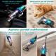 Aspirator vertical fara fir, 300W, 35 kPa, 2000mAh, 800ml, 3 moduri, ecran tactil LED, perie iluminata LED, Bk00492 Aspirator vertical fara fir, 300W, 35 kPa, 2000mAh, 800ml, 3 moduri, ecran tactil LED, perie iluminata LED, Bk00492