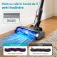 Aspirator vertical fara fir, 300W, 35 kPa, 2000mAh, 800ml, 3 moduri, ecran tactil LED, perie iluminata LED, Bk00492 Aspirator vertical fara fir, 300W, 35 kPa, 2000mAh, 800ml, 3 moduri, ecran tactil LED, perie iluminata LED, Bk00492