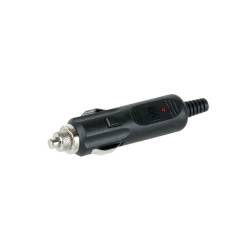 Stecher bricheta (mufa) 12/24V cu siguranta si Led Amio 02049
