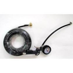 Furtun umflat roti 13m pistol cu manometru JC44 Furtun umflat roti 13m pistol cu manometru JC44