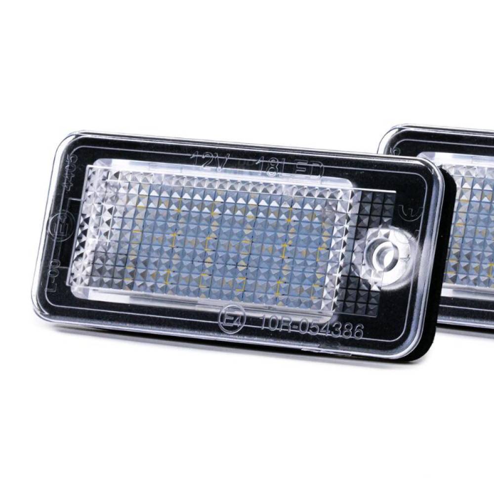 Set 2 bucati lampa numar LED, compatibil Audi A4,A3,A8,A6,S6, Q7, Art7301, Amio 04536
