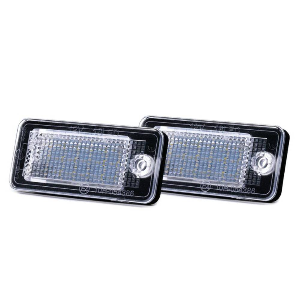 Set 2 bucati lampa numar LED, compatibil Audi A4,A3,A8,A6,S6, Q7, Art7301, Amio 04536