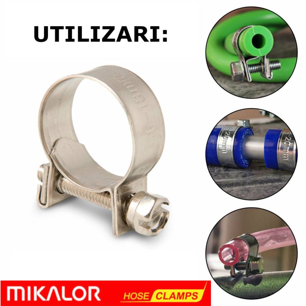 Colier MiniClip SL 06-08, fi6 Mikalor 3010510
