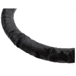 Husa volan 37-39cm gri, pufoasa, PUFI PLUSH, 01357 Amio