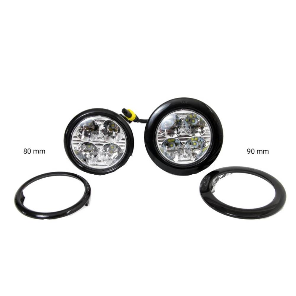 Proiector zi DRL fi80, 12/24V, set 2 bucati, DRL510HP, 01524 Amio