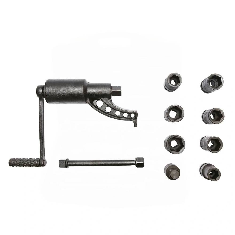 Trusa cheie cu multiplicator forta pentru jante camion, cu 7chei 24,27,30,32,33,36,38 BK92507