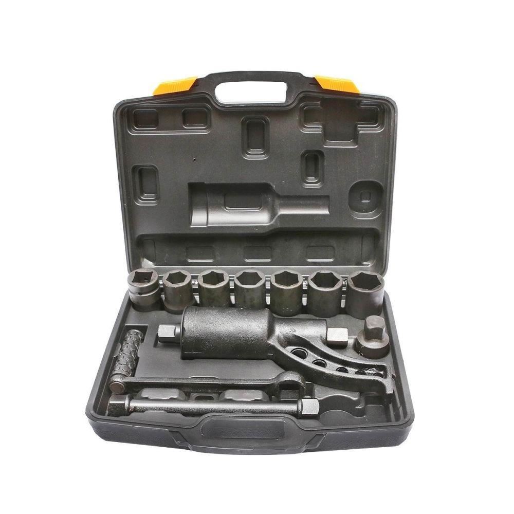 Trusa cheie cu multiplicator forta pentru jante camion, cu 7chei 24,27,30,32,33,36,38 BK92507