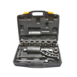Trusa cheie cu multiplicator forta pentru jante camion, cu 7chei 24,27,30,32,33,36,38 BK92507