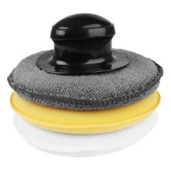 Set 3 bucati paduri aplicator ceara, fi12.5 cu velcro, 58721 Carmotion