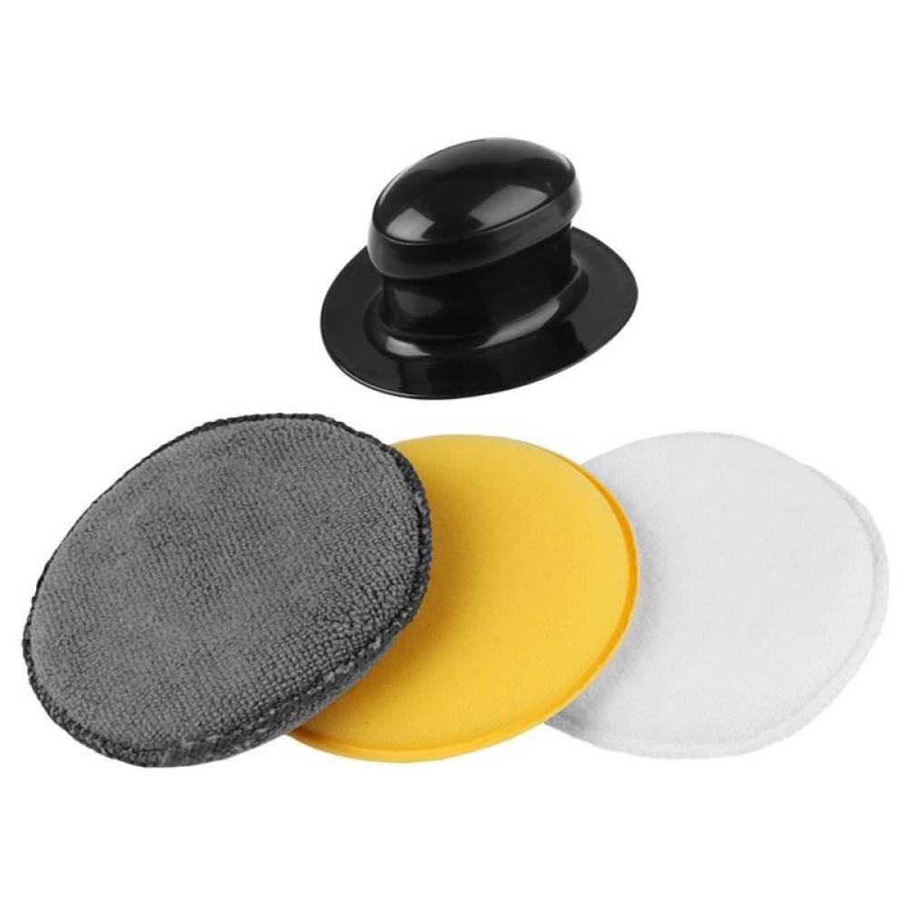 Set 3 bucati paduri aplicator ceara, fi12.5 cu velcro, 58721 Carmotion
