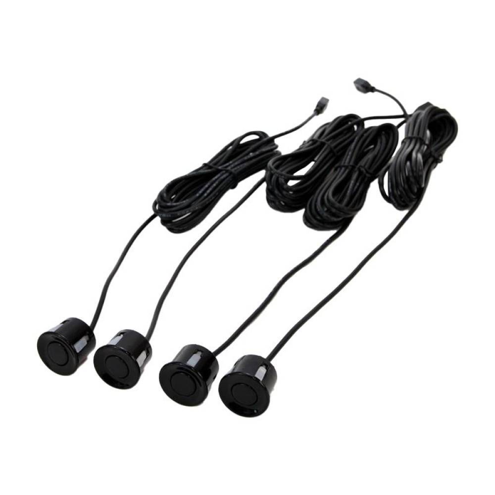 Set 4 senzori de parcare cu afisaj cu LED, negri, fi22 01565 Amio