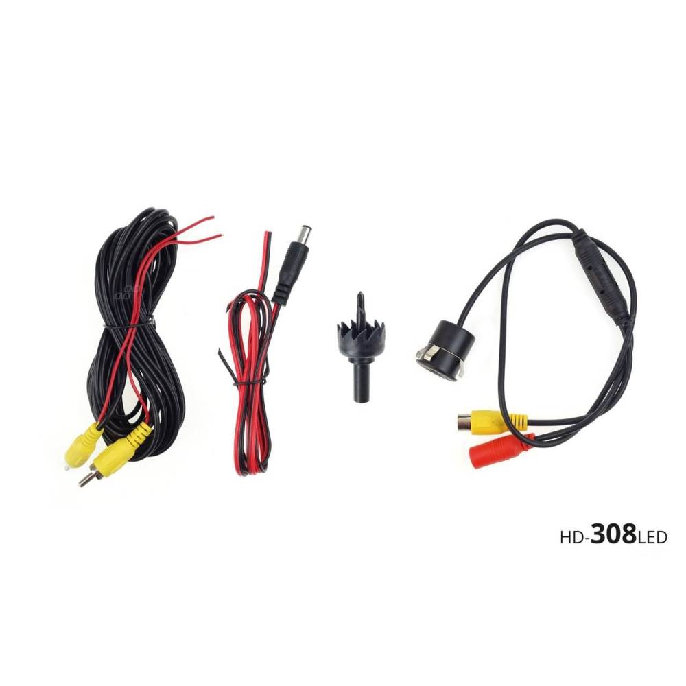 Camera marsarier cu senzori si monitor, kit asistenta parcare, camera HD315, 4 senzori, ecran TFT01 4.3