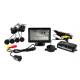 Camera marsarier cu senzori si monitor, kit asistenta parcare, camera HD315, 4 senzori, ecran TFT01 4.3