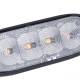 Proiector stroboscopic 4 LED-uri, 12-24V, 12W, galben, 98x30, Slim 02298 Amio