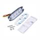 Proiector stroboscopic 4 LED-uri, 12-24V, 12W, galben, 98x30, Slim 02298 Amio