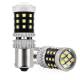 Set 2 becuri semnalIzare cu LED 12-24V P21W BA15s Canbus 02799 Amio