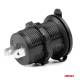 Priza bricheta 12/24v cu capac Amio 02851