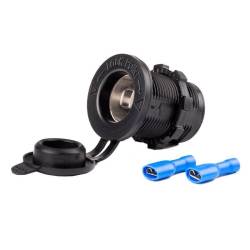 Priza bricheta 12/24v cu capac Amio 02851