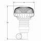 Girofar 12-24V, h138, 18 LED-uri, 15W, pe tija flexibila, 02921 Amio Girofar 12-24V, h138, 18 LED-uri, 15W, pe tija flexibila, 02921 Amio
