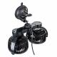 Ventilator dublu 24V, 2xfi10cm, 10W, prindere ventuza, 2 viteze, PRO Series, 03011 Amio